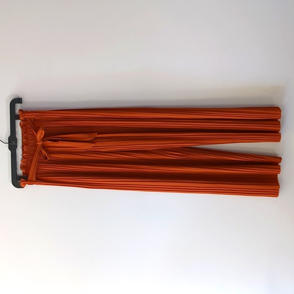 🧡 NWOT Paperbag Wide Leg Rust Pants 🧡